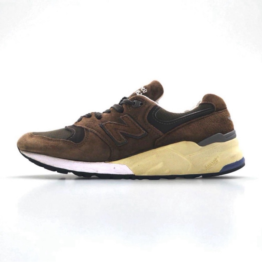 New Balance 999 Made in USA Brown Men's Shoes US 9.5 (998, 2002R, 990, 9060 575)